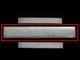 MACKY’S POWER デカール　Ｌサイズ